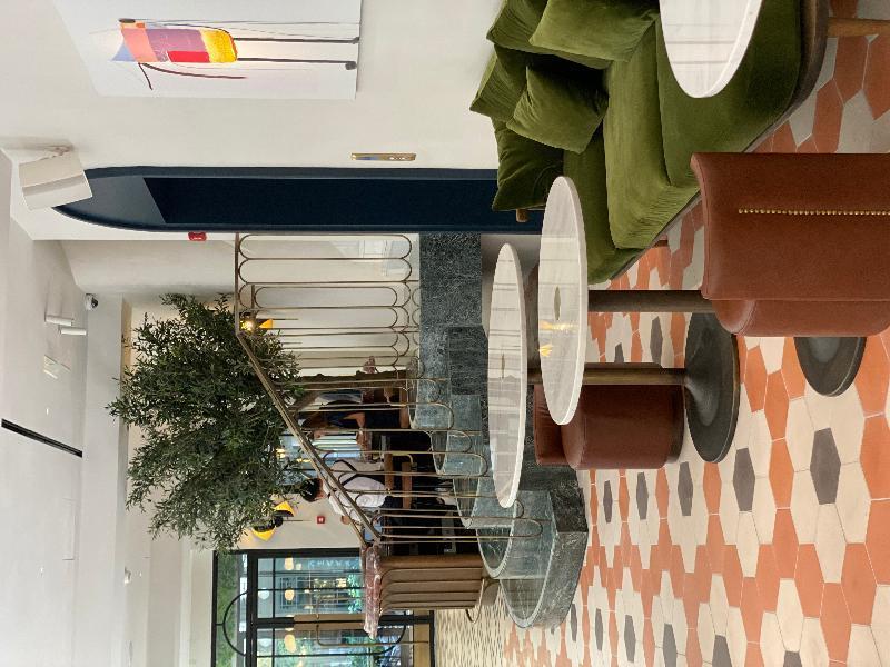 Hotel Gatsby Atenas Exterior foto The interior of the restaurant